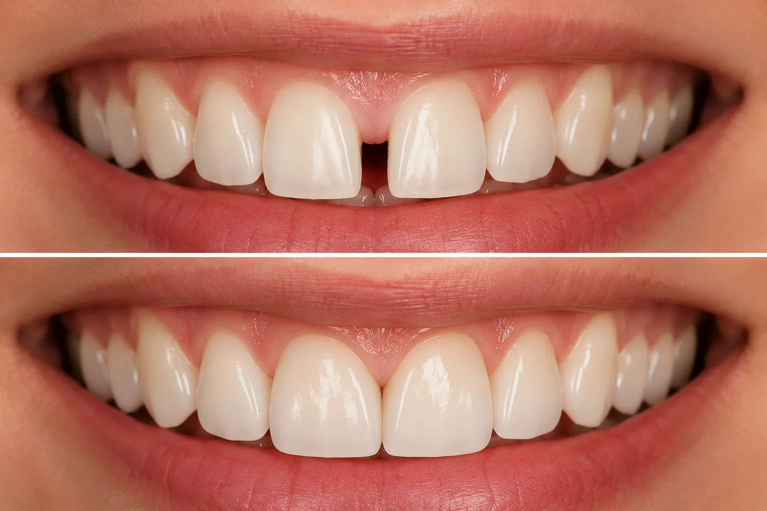 Diastema Closure treatment in Mirpur Dhaka at Sporsho Dental Care