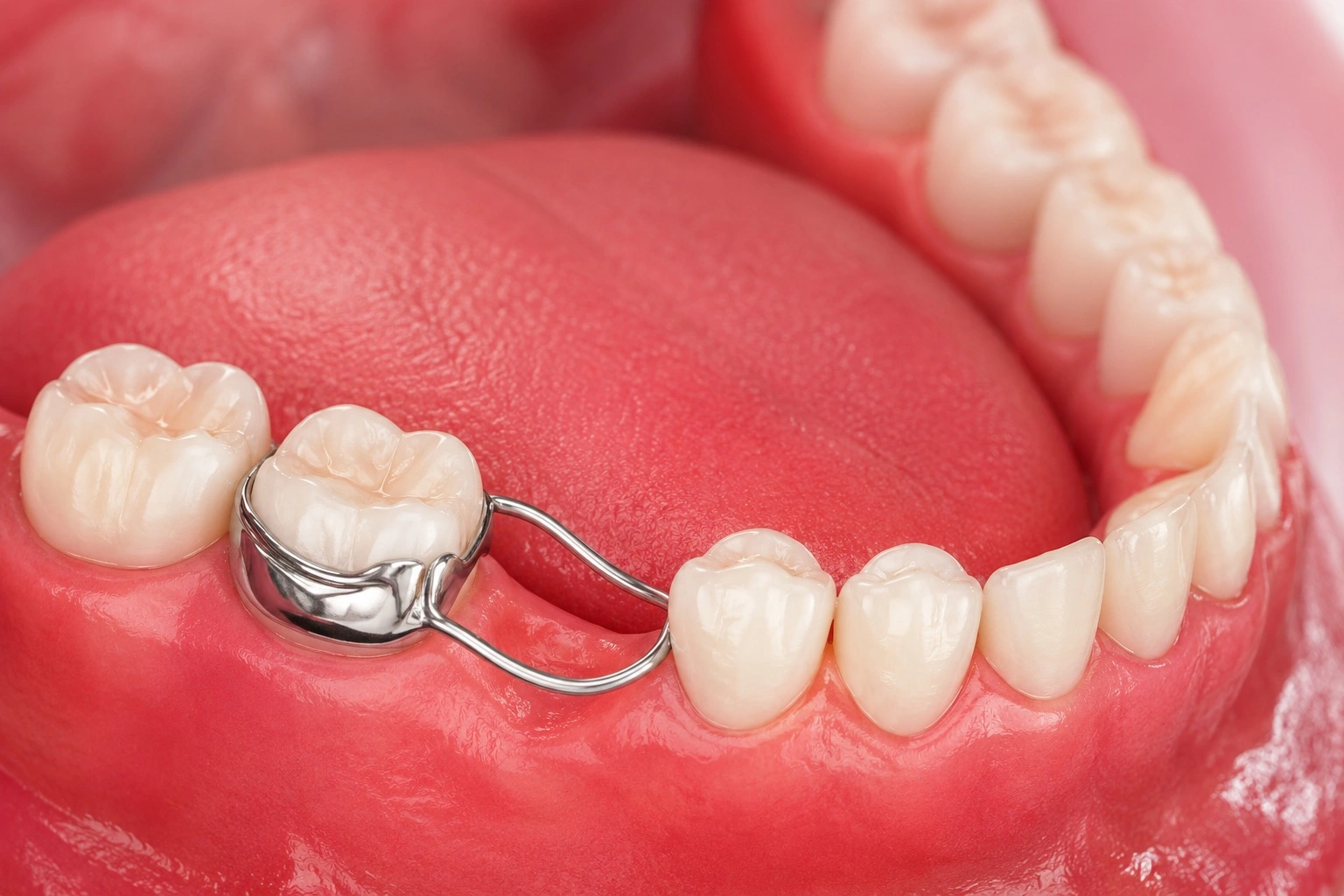 Space Maintainer treatment in Mirpur Dhaka at Sporsho Dental Care